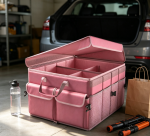 Foldable Oxford Cloth Trunk Organizer With Non-Slip Securing Straps - Image 2