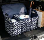 Foldable 3-Compartment Insulated Cooler Organizer With Dividers