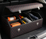 Durable Pu Leather Foldable Waterproof Trunk Organizer