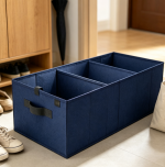 Large-Capacity 3-Compartment Trunk Organizer With Non-Slip Base