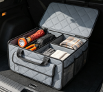 Foldable Portable Large-Capacity 2-Compartment Trunk Organizer