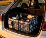 Large-Capacity, Multi-Pocket, Waterproof, Foldable Trunk Organizer - Image 2