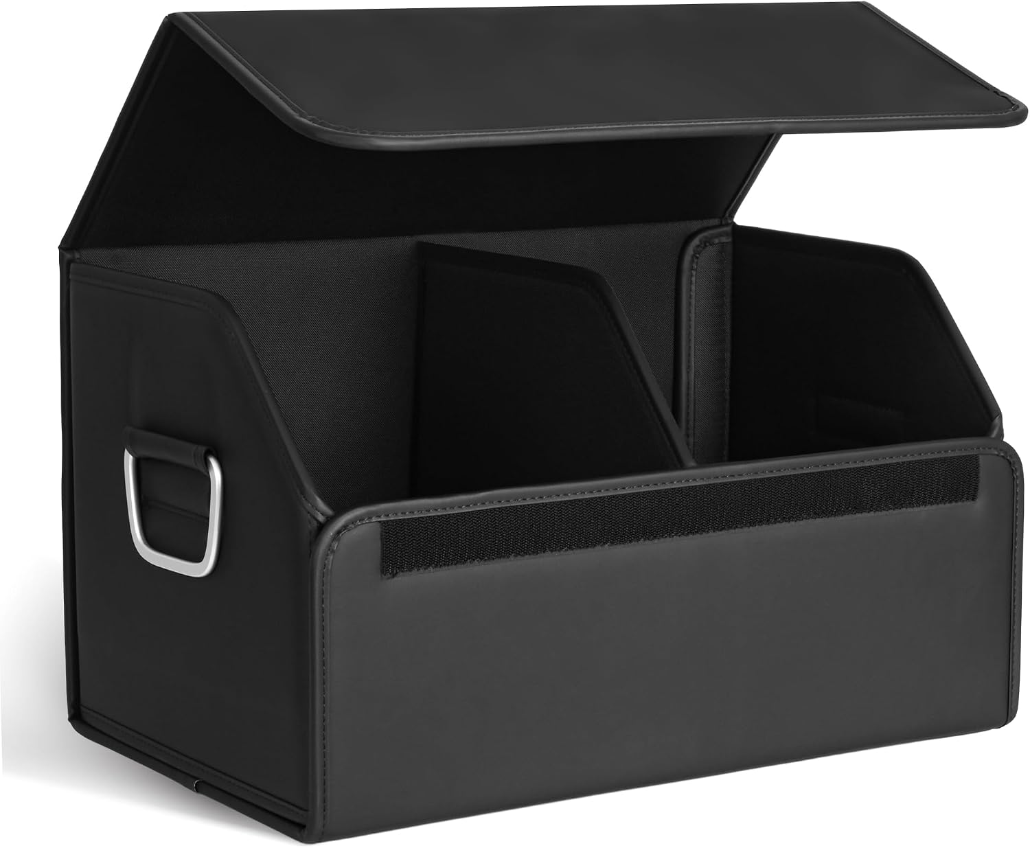 61zBU4tcbJL._AC_SL1500_.jpg Suede-Finish, Large-Capacity, Soft, Foldable Organizer With Lid - Image 1