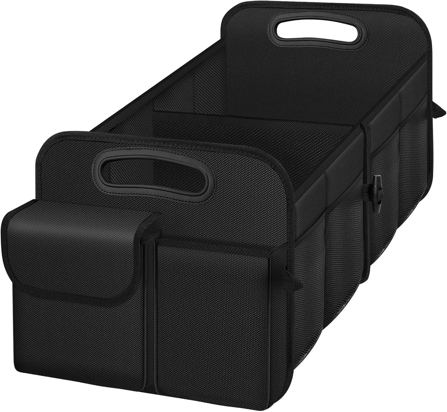71JhRCUP2hL._AC_SL1500_.jpg Waterproof, Foldable, Reinforced-Handle, Dual-Compartment Trunk Organizer - Image 1