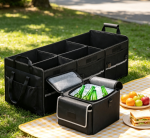 4-In-1 Multi-Compartment Foldable Leak-Proof Cooler Organizer - Image 2